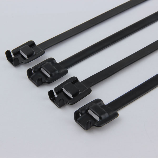 Releaseable Type PVC Sprayed Stainless Steel Cable Ties